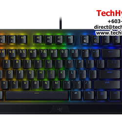 Razer BlackWidow V3 Gaming Keyboard (Media Key, Hybrid on-board, Detachable)